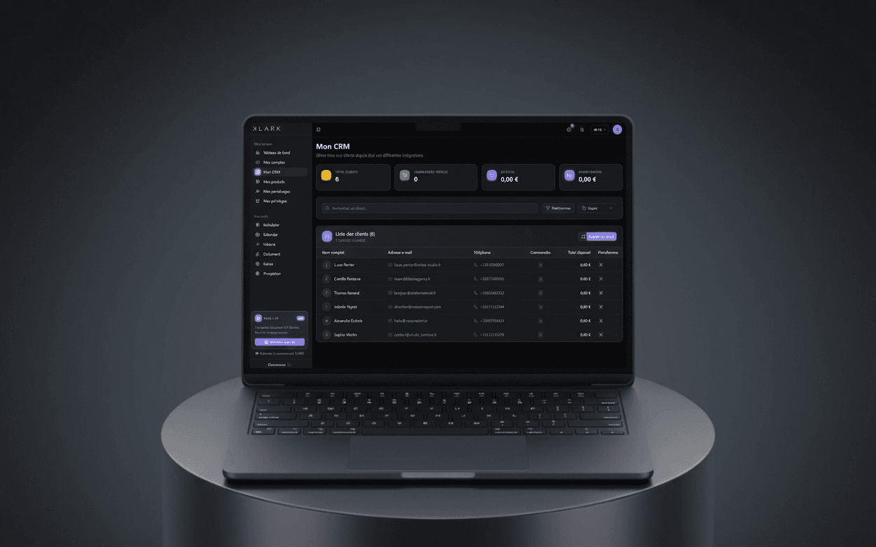 CRM intelligent Klark