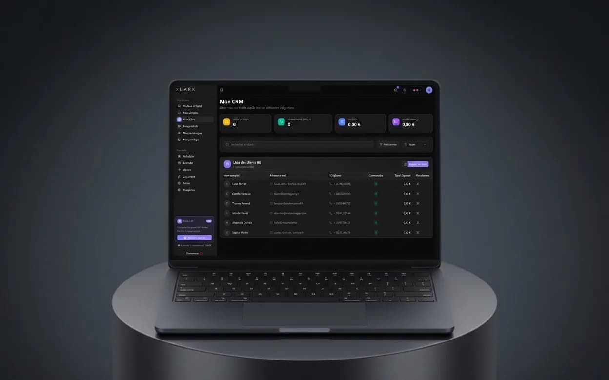 CRM intelligent Klark